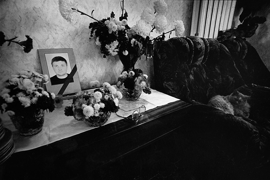 Flowers from a funeral.