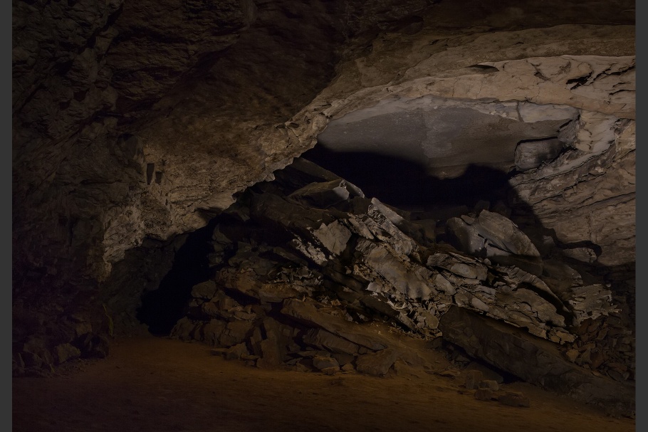 Inside a cave in Kentucky, United States