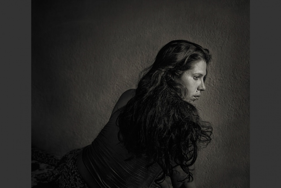 Portrait of a Bangladeshi hijra