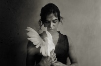 Portrait of a Bangladeshi hijra woman